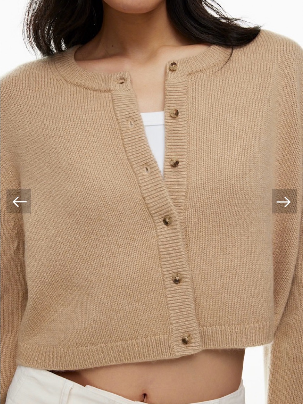 Aritzia Luxe Cashmere Sicily Cardigan - Picture 2 of 3